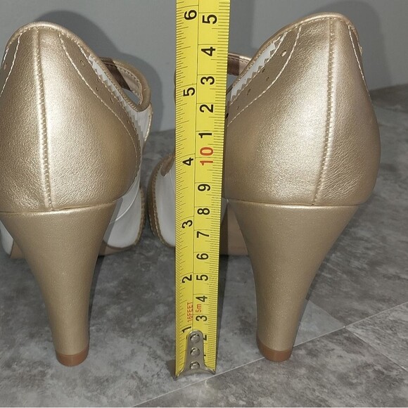 J. Adams Retro Style Womens Size 7 Mary Jane Heels Pin up Oxford Shoes - Picture 8 of 10